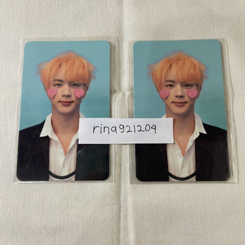 PHOTOCARD JIN PC JIN ANSWER F