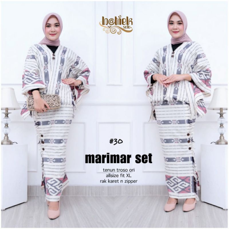 (( RESTOCK )) MARIMAR SET TENUN ORI TENUN TROSO BY BATIEK SOLO