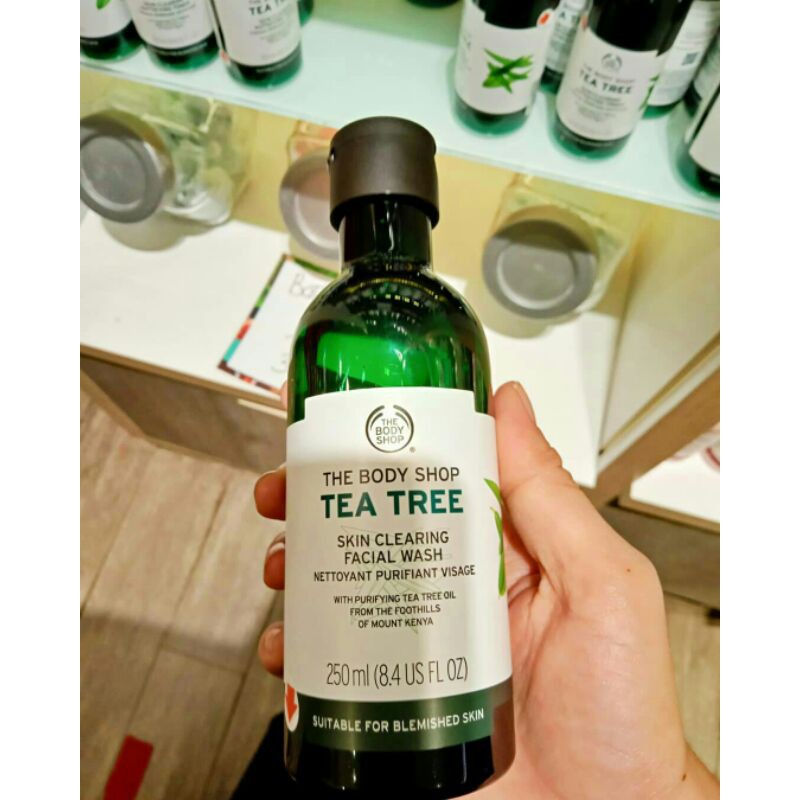 Tea Tree Facial Wash The Body Shop