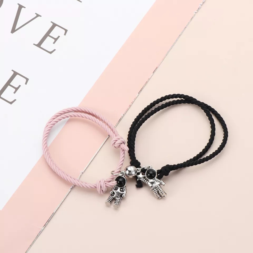 (GS) AKSESORIS TANGAN GELANG MAGNET 1 SET ISI 2PCS COUPLE