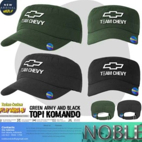 Topi Komando Team Chevy | Chevrolet