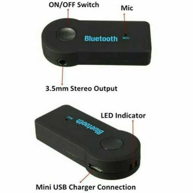 Bluetooth Receiver audio mobil stereo aux mazempo