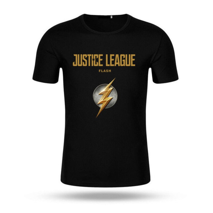 Kaos Tshirt Baju Combed 30S Distro The Flash Justice LEague