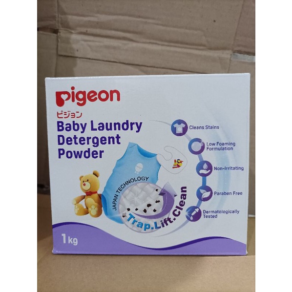 Jual Pigeon Baby Laundry Detergent Powder 1 kg Sabun Cuci Bayi Bubuk