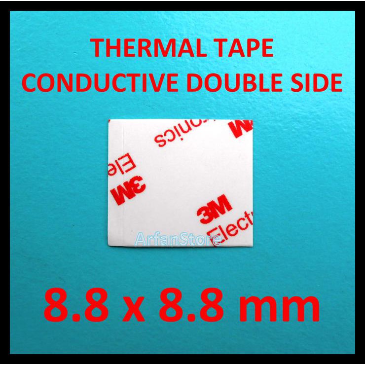 

Thermal Tape 8.8X8.8Mm Conductive Double Side Perekat Heatsink Ekslusif