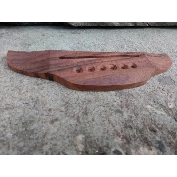 Tremolo Bridge Gitar Akustik Rosewood Natural