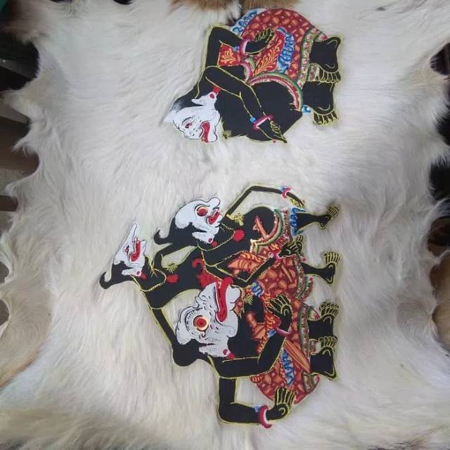 Lukisan Lembaran Wayang Punakawan