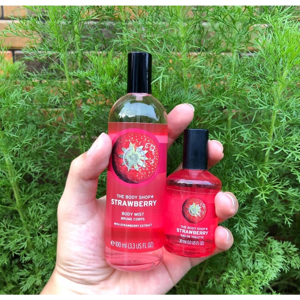 Parfum The Body Shop - Body Mist Strawberry