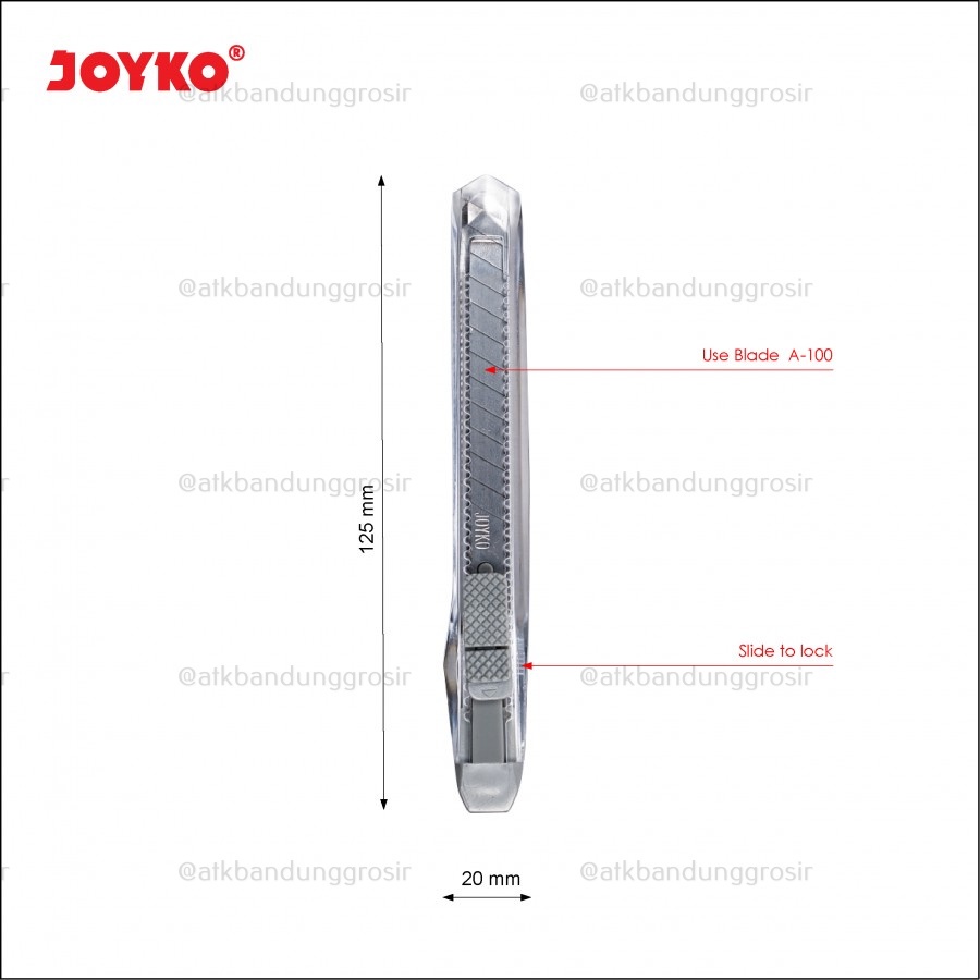 

Cutter Joyko CU-10BC Kater Ukuran Kecil - Satuan