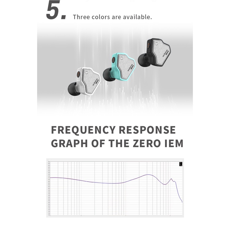 Earphone In Ear 7Hz Salnotes Zero HiFi 10mm Driver Dinamis IEM Metal Komposit Diafragma N52 plug 3.5mm