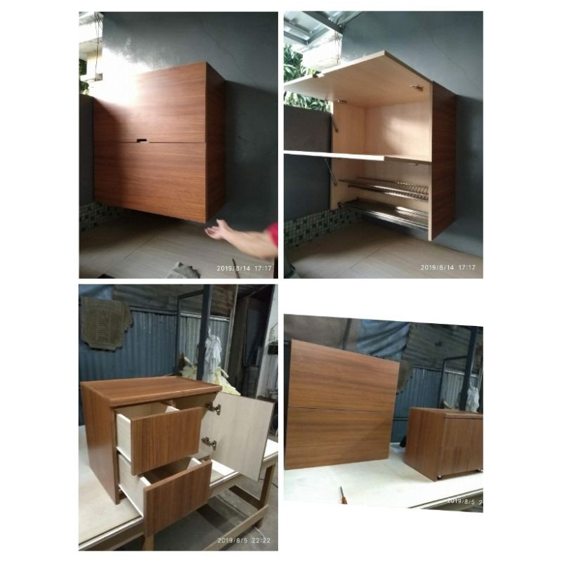 mini kitchen set, kitchesn set, rak piring, meja dapur