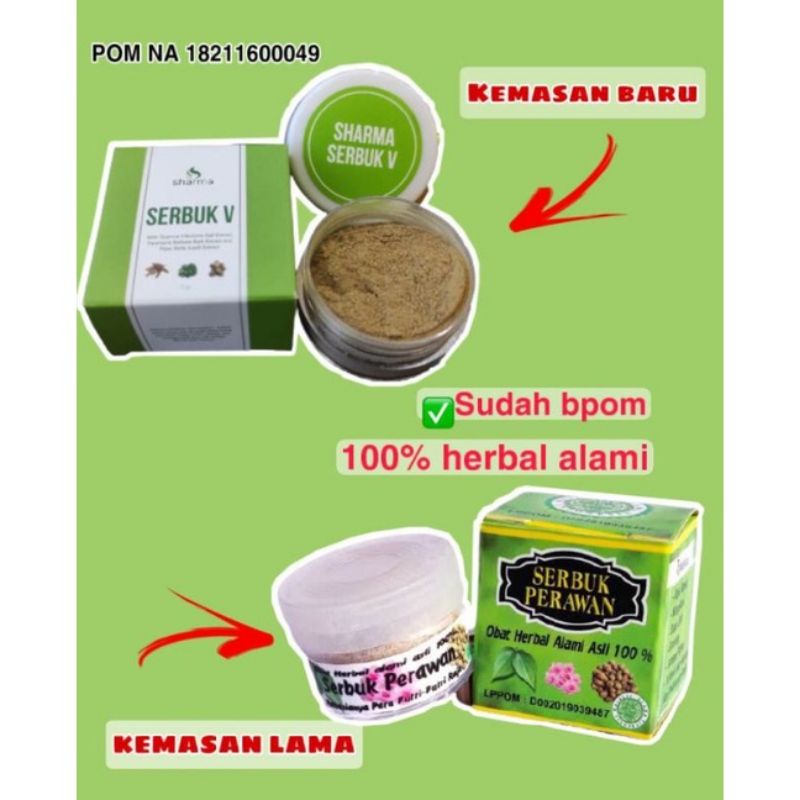 Serbuk V BPOM / Serbuk Perawan BPOM