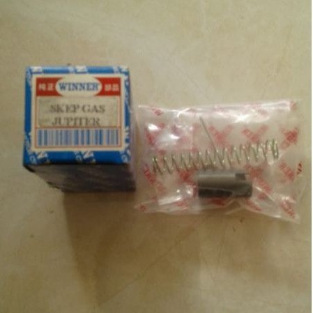 SKEP GAS / SKEP CARBU + JARUM + PER  UNTUK MOTOR JUPITER Z