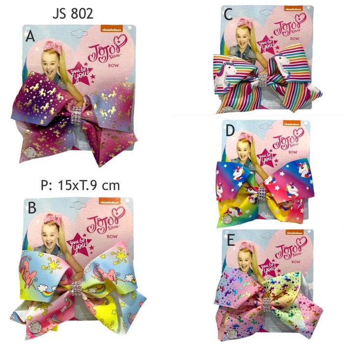 

Langsung Order JS802 Pita Jojo Siwa Unicorn Series Small Grade ORI Terlaris