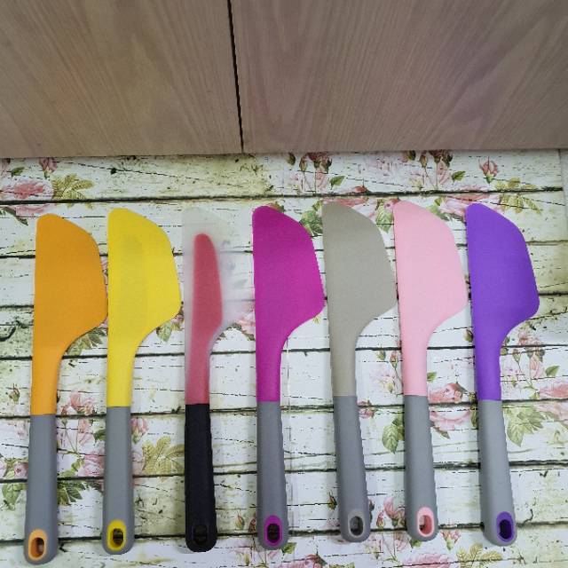 super big silicone rubber spatula /adukan kue / spatula jumbo