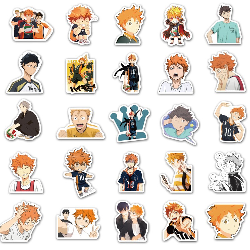 HY001 – Sticker / Stiker / Stationay /Alat Tulis Anime Manga Cosplay Jepang Haikyu