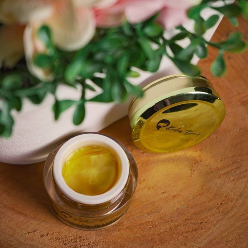 COD kedas beauty 100 % original brightening body serum pemutih badan BPOM kedas Body serum halall-Gold jelly