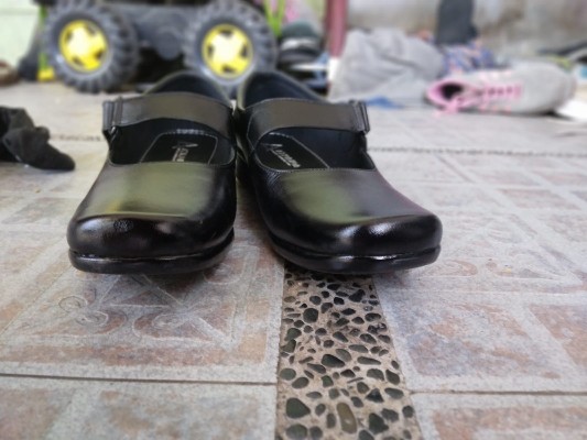 Sepatu Sekolah Wanita Hitam Kulit Asli/sepatu Pantofel/sepatu Kerja/sepatu Paskibra/sepatu Kantor