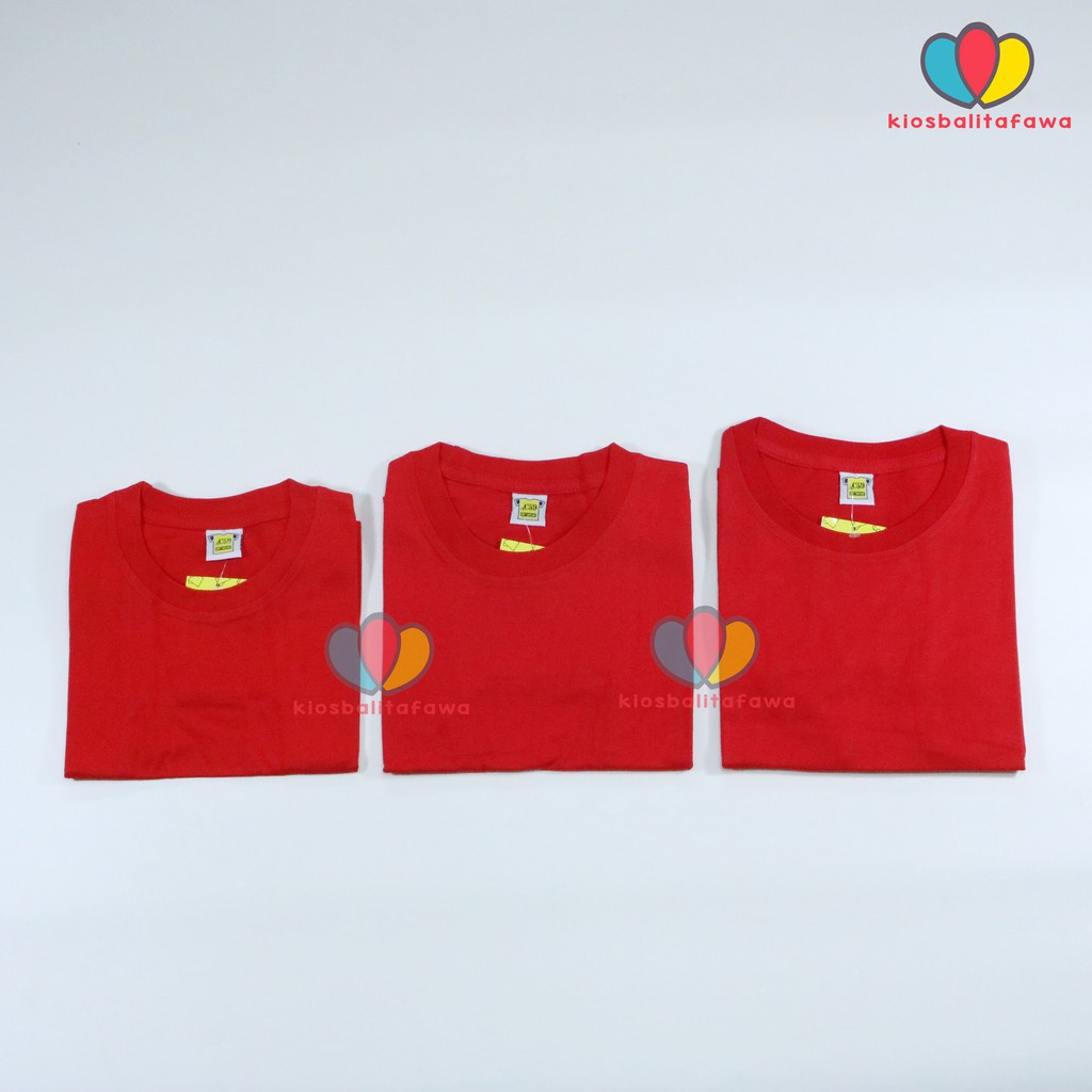 PROMO BAJU ANAK Kaos Oblong Anak 2 10 Tahun Kaos Merah Kaos Imlek Kaos Polos Kaos Anak Kaos
