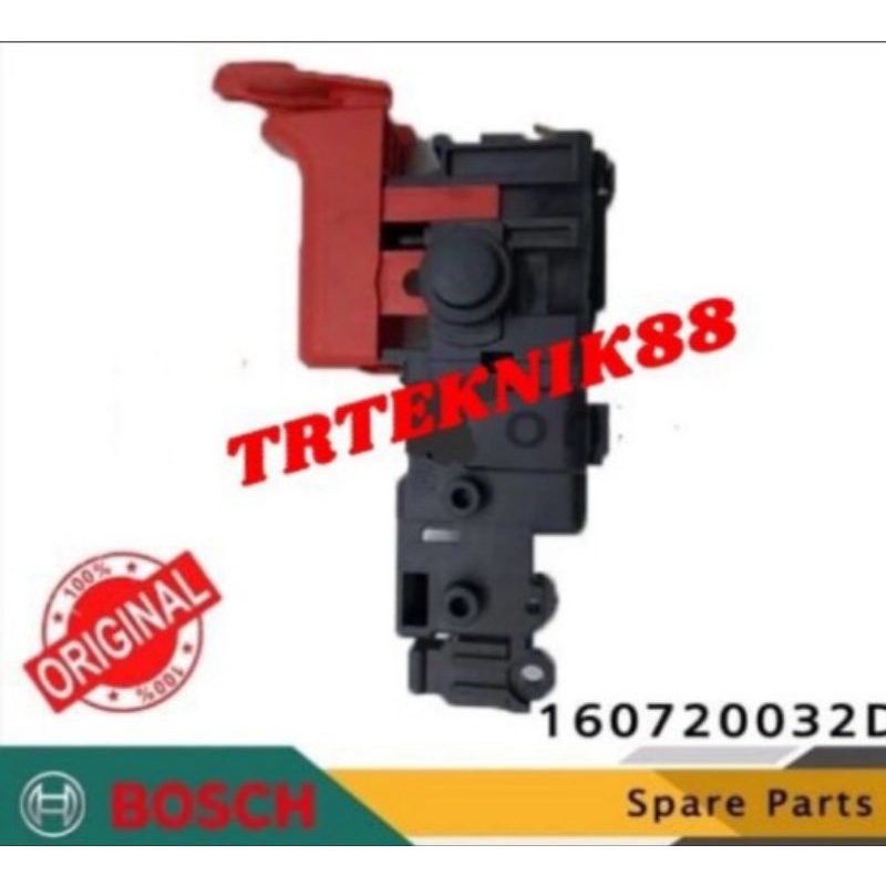 ORIGINAL SWITCH SAKLAR ON OF MESIN BOR BOSCH TIPE GBH 2-24 DFR, GBH 2-24 DRE, & GBH 2-24 RE