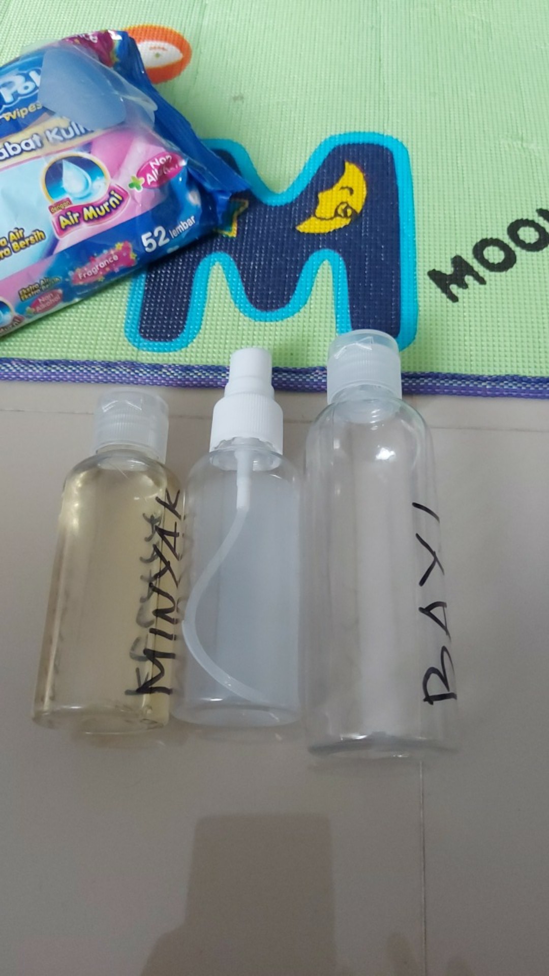 Sh Botol Plastik Fliptop 60 Ml Bening