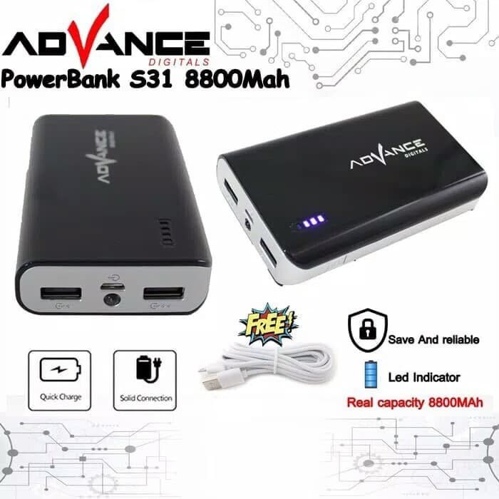 ADVANCE Power Bank S31 8800mAh