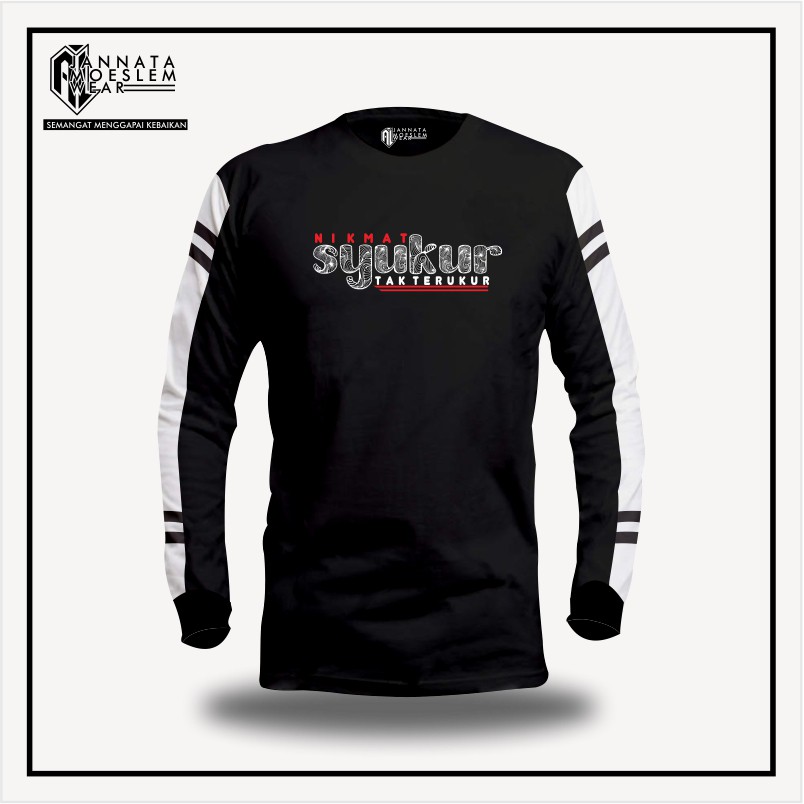 Kaos Distro Muslim Pria Syukur