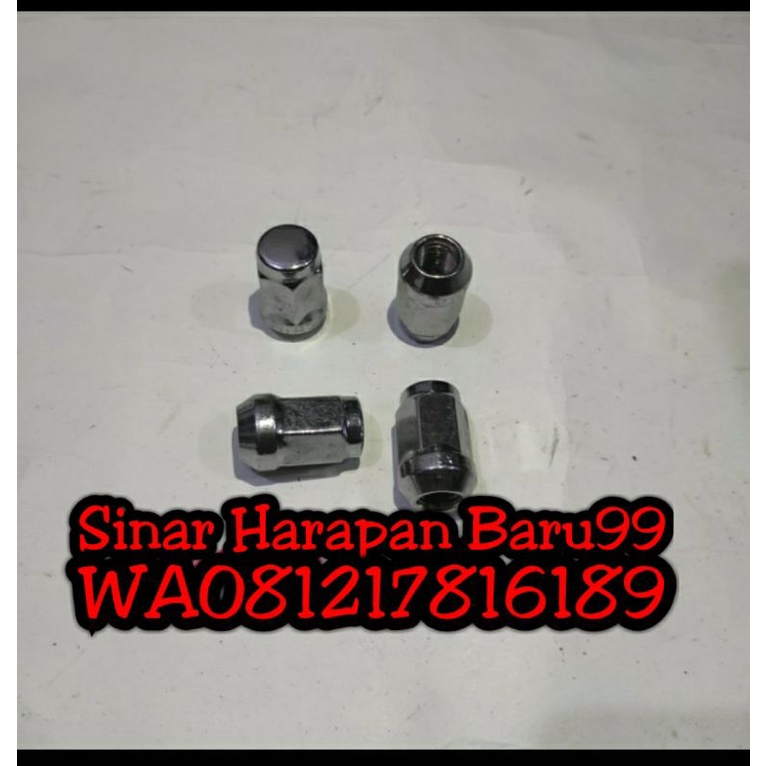 Mur Baut Roda Racing 12X1.25 K19 Mobil Nissan Dan Suzuki