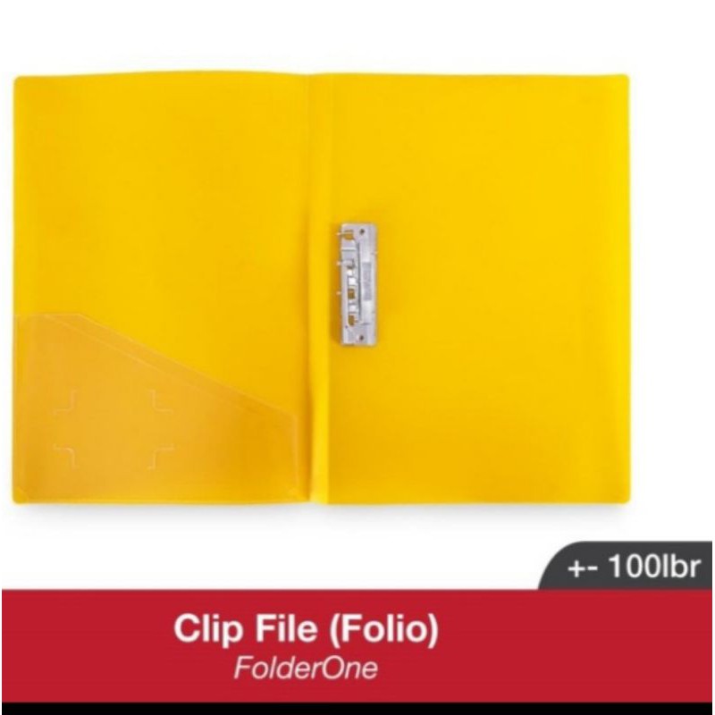 

clip file / map jepit folio folder one (1 pcs)