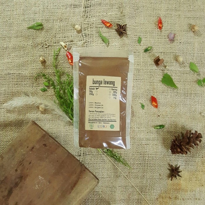 

BUNGA LAWANG PEKAK BUBUK 100 GRAM - Illicium Verum - MUR