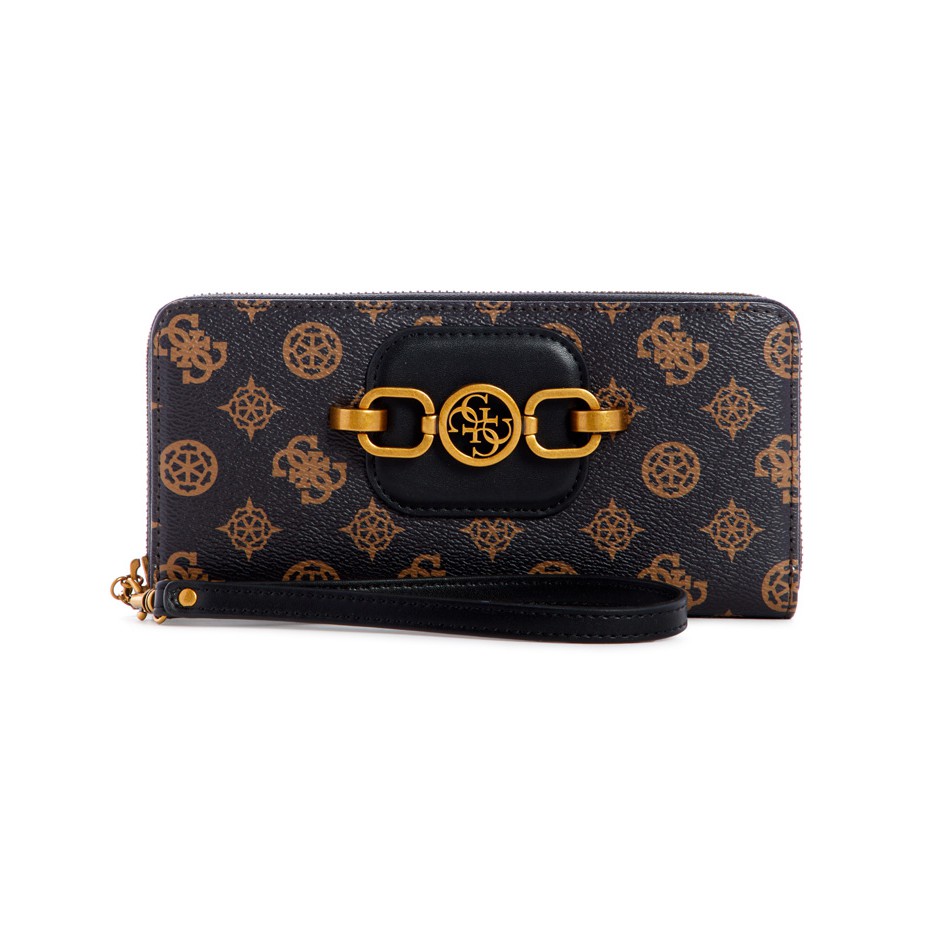 Dompet Guess Original Wanita - Hensely Logo Large Zip Around