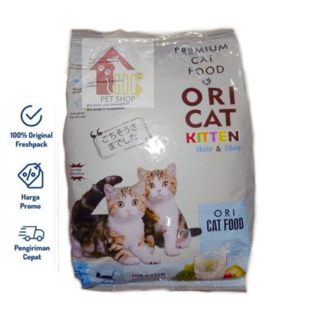 Ori Cat Kitten 800 Gram -Makanan Kucing Ori Cat Kitten