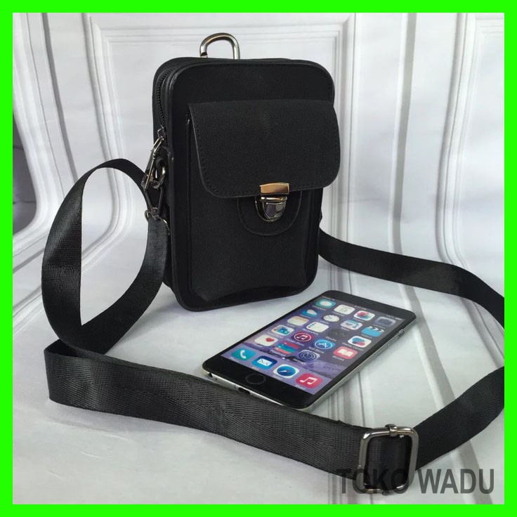 TAS SELEMPANG / TAS PINGGANG / WAIST BAG /TAS PINGGANG PRIA / TAS SELEMPANG KECIL / TAS SELEMPANG HP