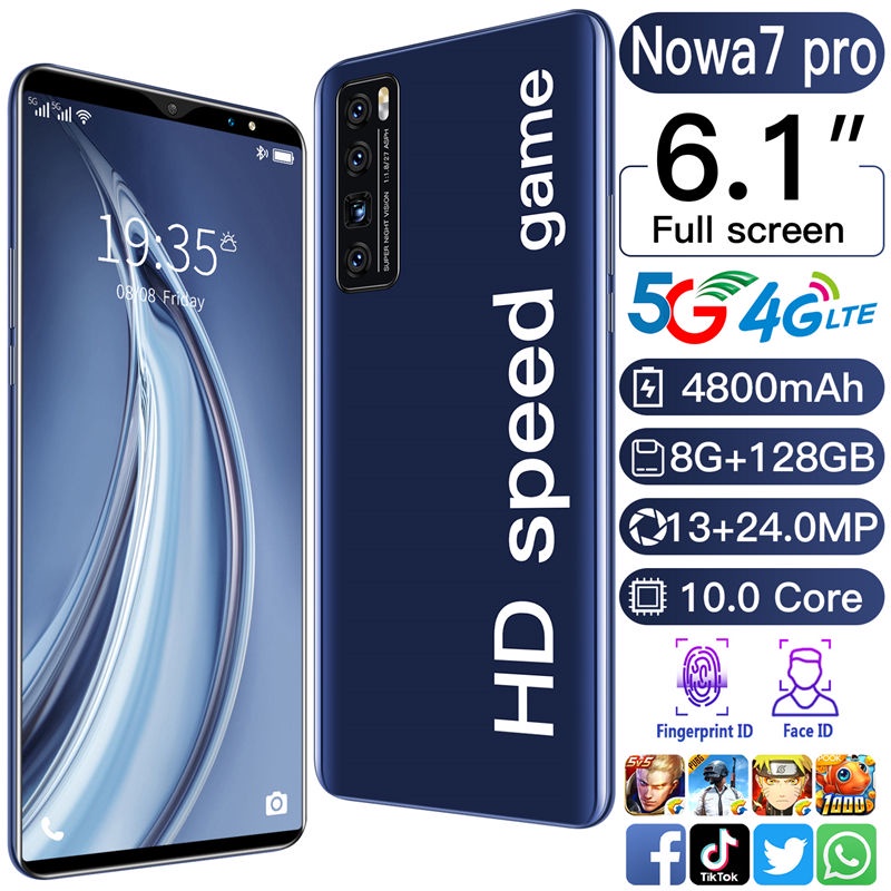 [OBRAL HANDPHONE BARU] Nowa 7 Pro 6.1" [8/128GB] Asli Smartphone