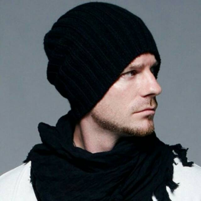 Topi kupluk david beckham