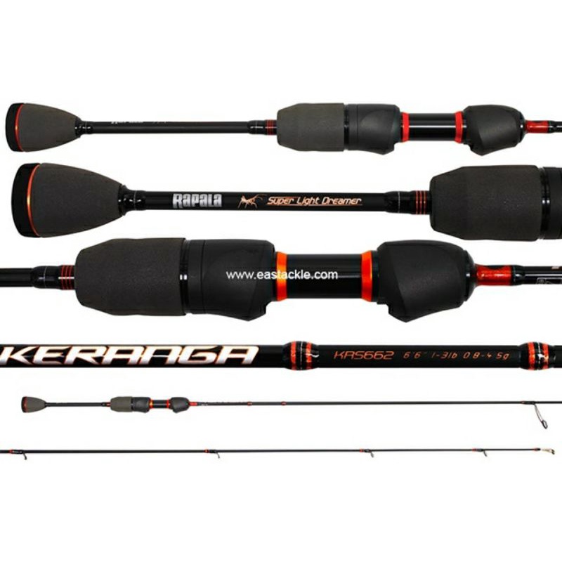 JORAN UL RAPALA KERANGA 1-3 LBS KRS 662 SPINNING