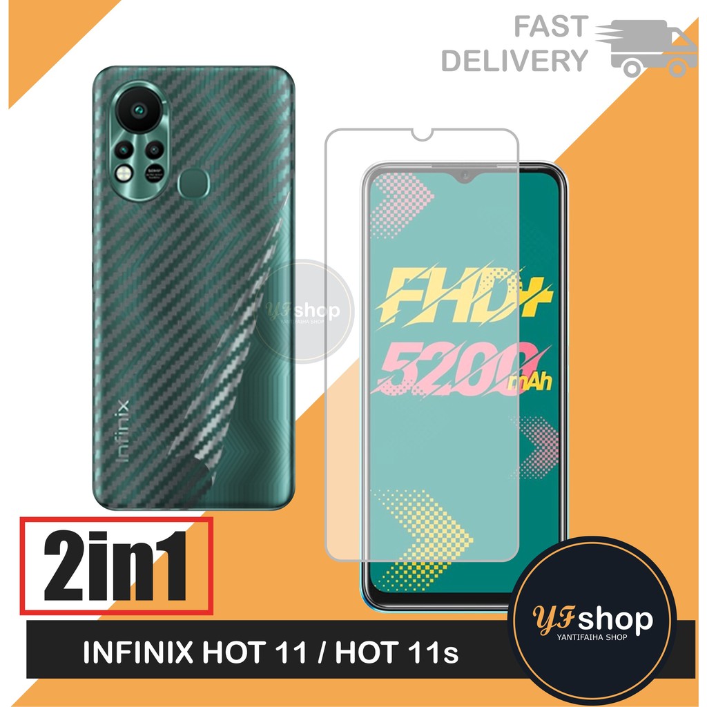 Antigores Infinix Hot 11 / Hot 11s pelindung layar handphone