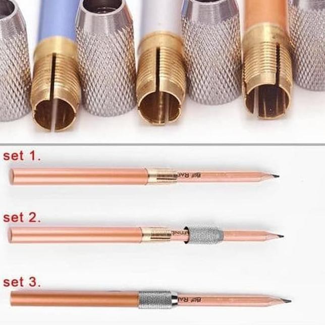 

Paling Disukai-002 Metal Pencil Extender - Alat Penyambung Pensil