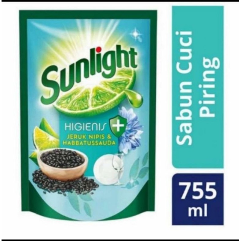 Sunlight Anti bau jeruk nipis dan habbatussauda 700ml / 755 ml