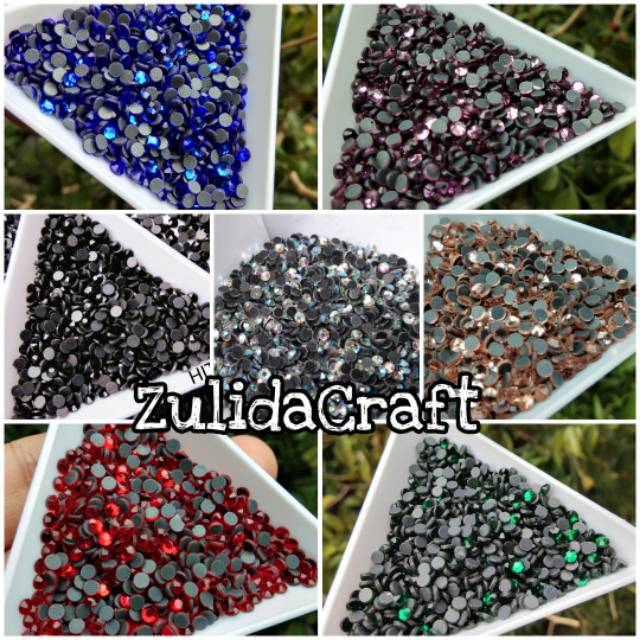

Paket Diamon Hotfix 22 warna/pack plus Pencil Rhinestone