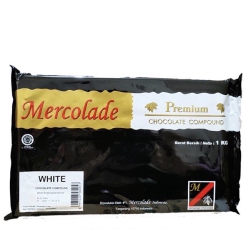 MERCOLADE CHOCOLATE COMPOUND DARK &amp; WHITE 1 KG