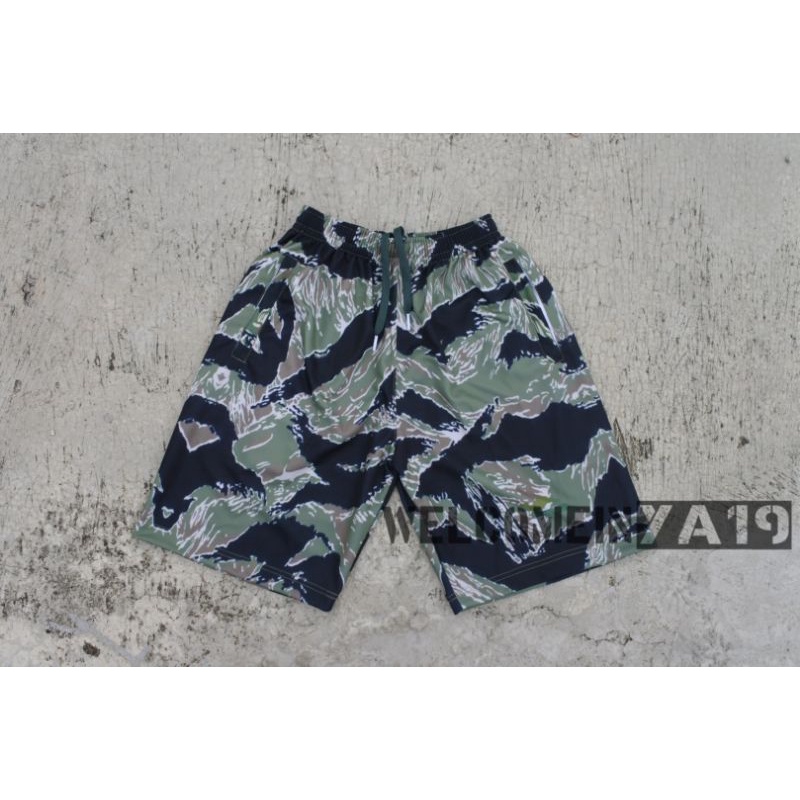 Broadshort Camouflage Tiger Stripe | Celana Pendek Loreng Tiger Stripe