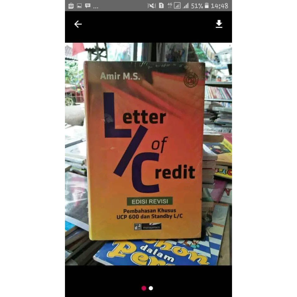 

FLASH SALE!!! LETTER OF CREDIT TERBARU