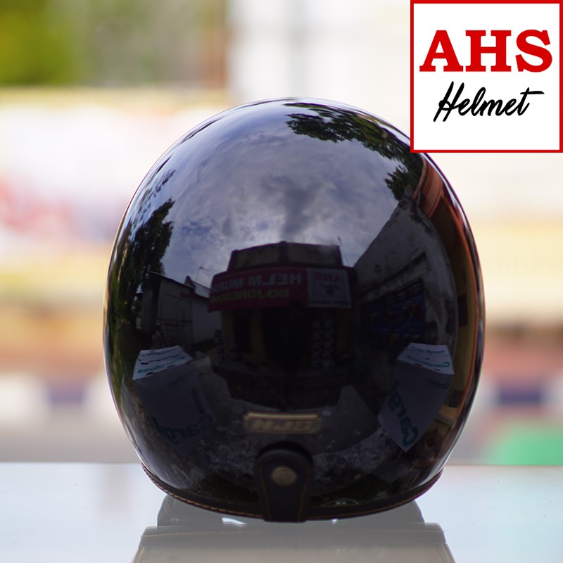 ( TERMURAH ) Helm Bogo NJS Bogo Retro Njs NR 80 Free Pet topi helm njs bogo helm retro dewasa njs-7