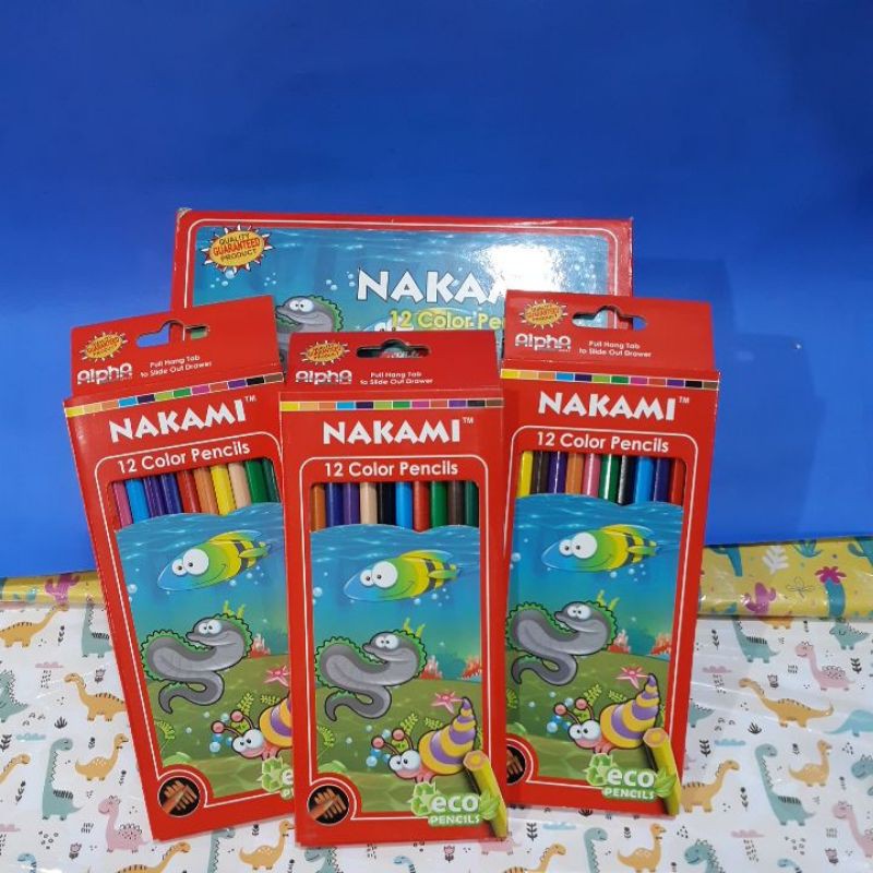 

Pensil warna Nakami 12w panjang