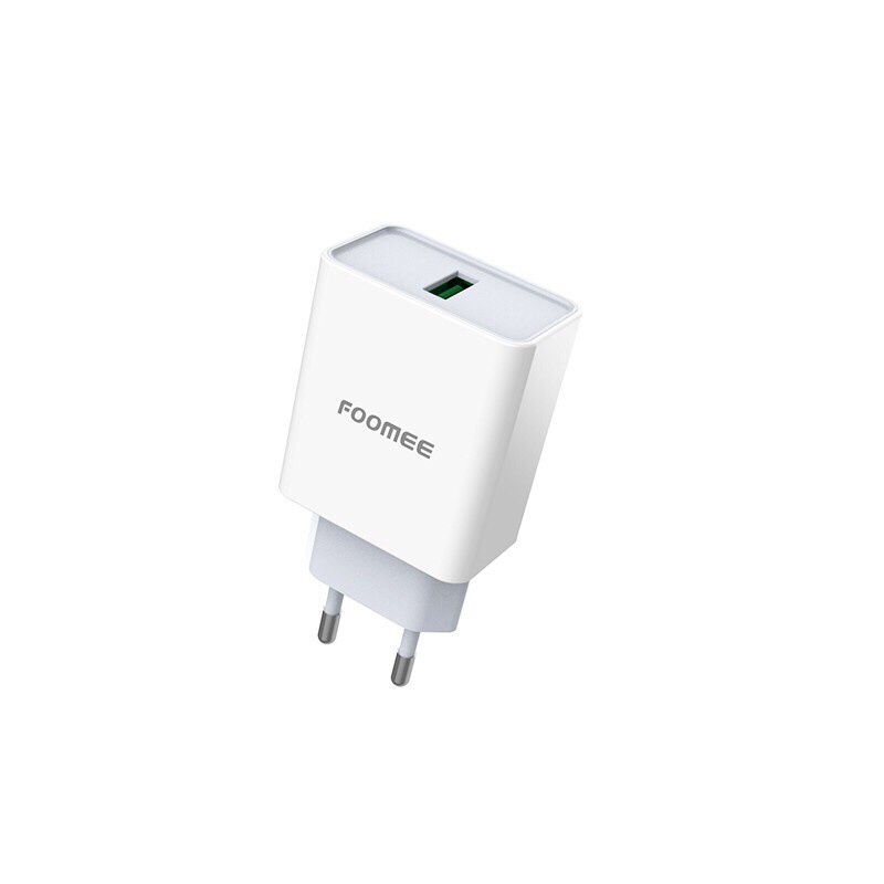 Adaptor Charger Foomee CX10 Fast Charging 3.0A Charger Single Port