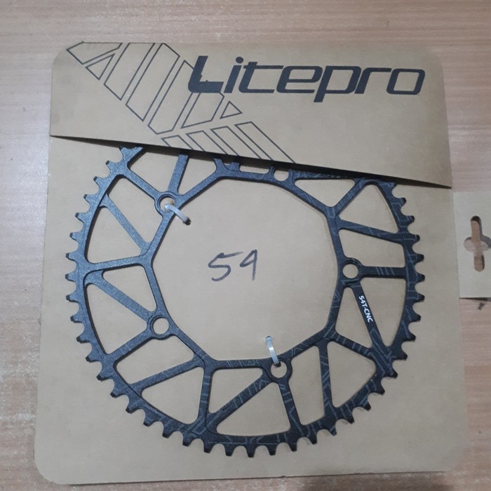 chain ring crank sepeda litepro 52T 54T 56T