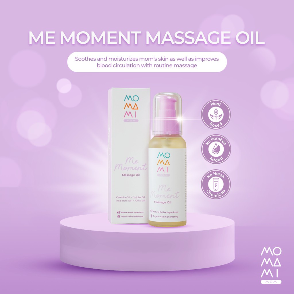 Momami Me Moment Massage Oil 100ml