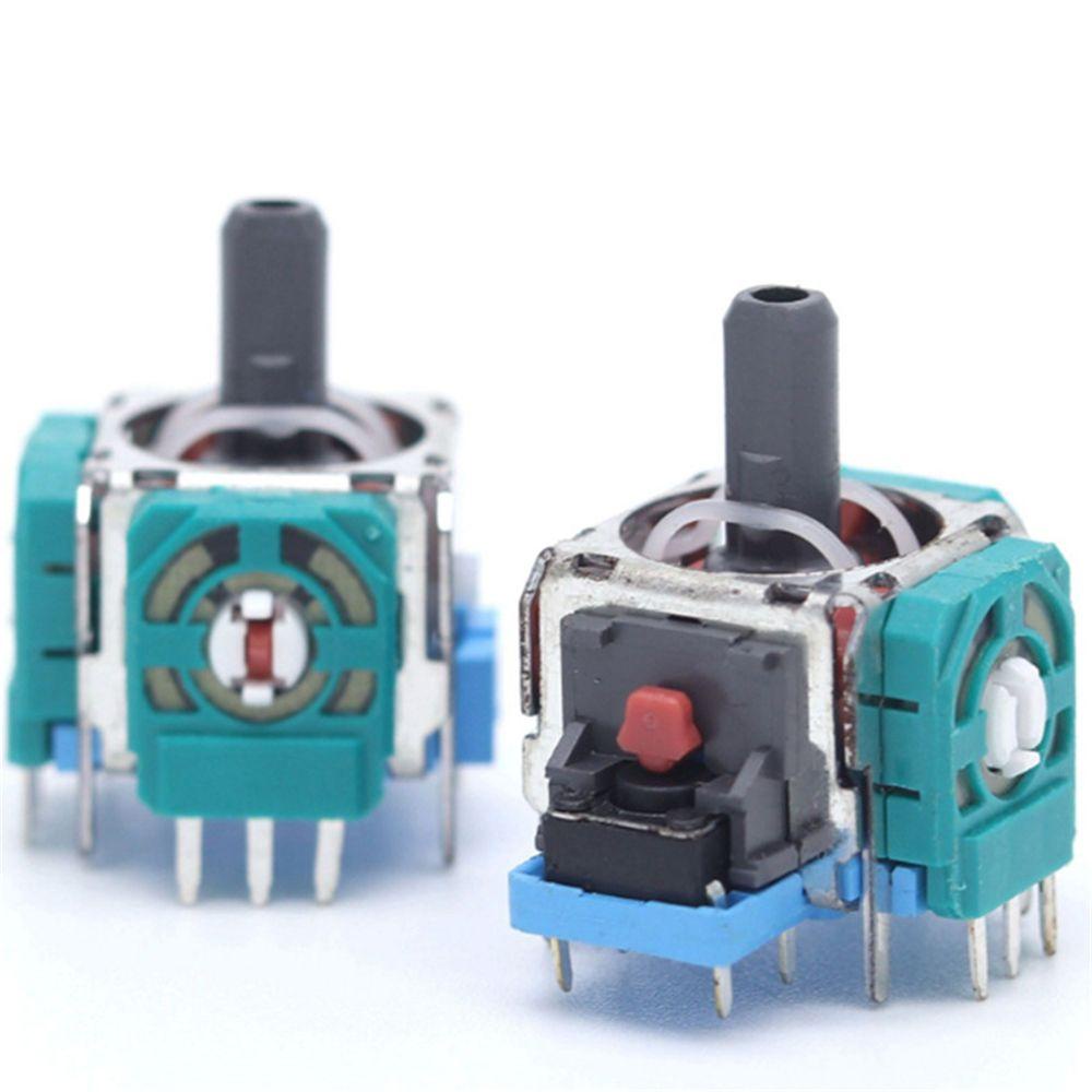 Preva 2pcs Suku Cadang Potensiometer Analog 3D Pengganti Reparasi Joystick