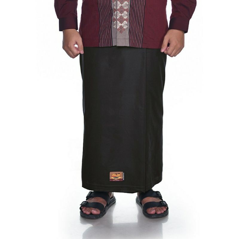 Sarung WADIMOR hitam putih polos (sarung Wadimor dewasa original )wadimor songket/wadimor motif Bali/wadimor terbaru/wadimor batik